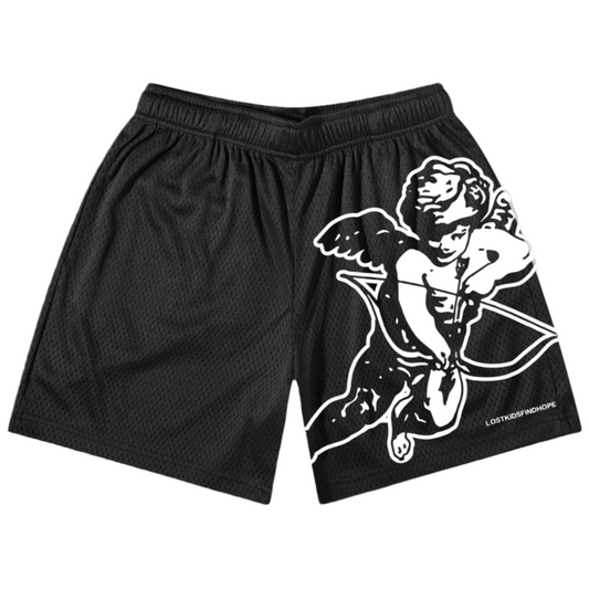 MESH SHORTS CARBON